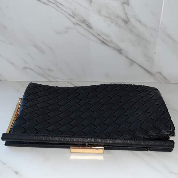 Sondra Roberts Kit Woven Clutch - Picture 2 of 5